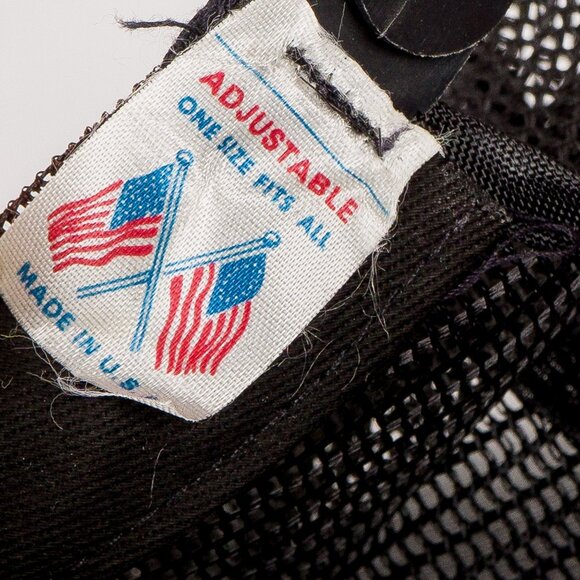 Jack Daniels Lynchburg Lemonade Trucker Hat VTG Mesh Snapback Black Patch Black - Picture 10 of 10